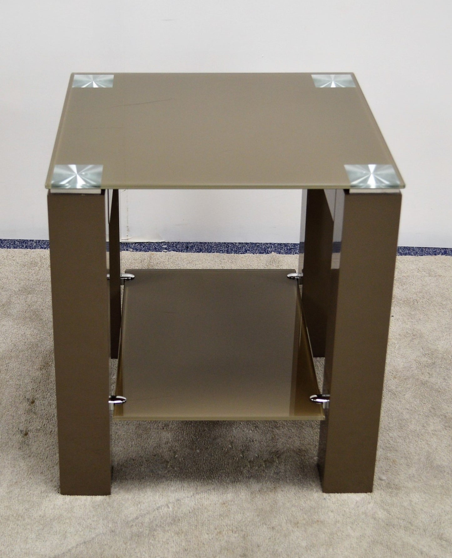 Glass Side Table