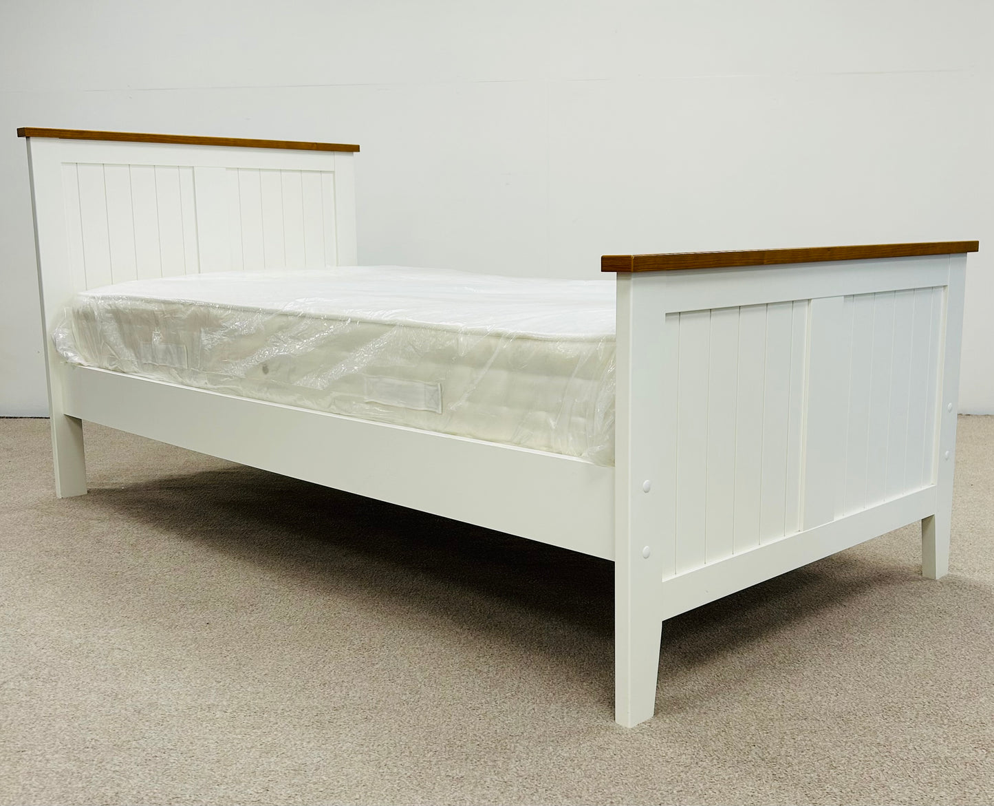 Single Bed & Sanitised Mattress by Gillies