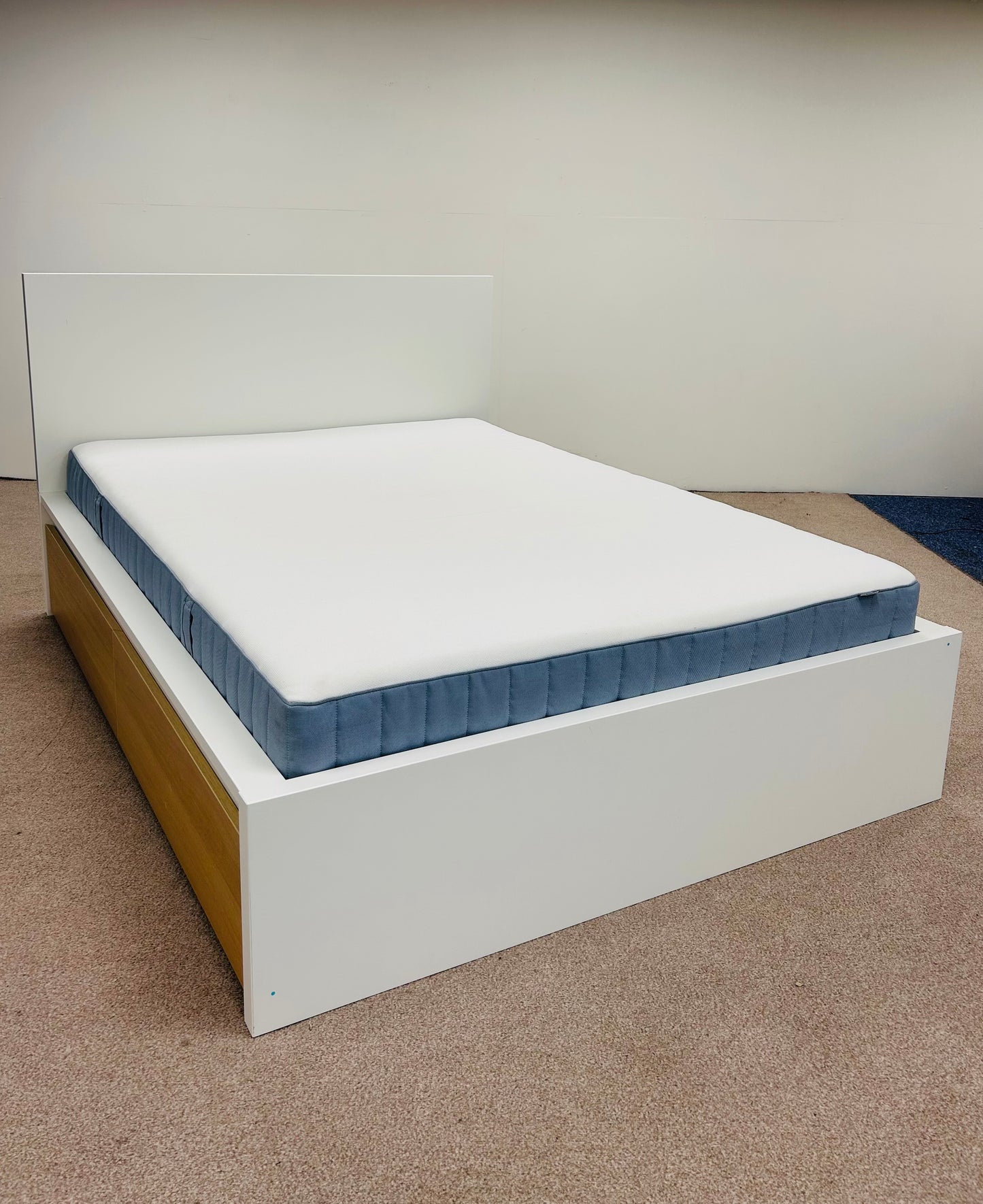 Double Bed Frame & Mattress by Ikea