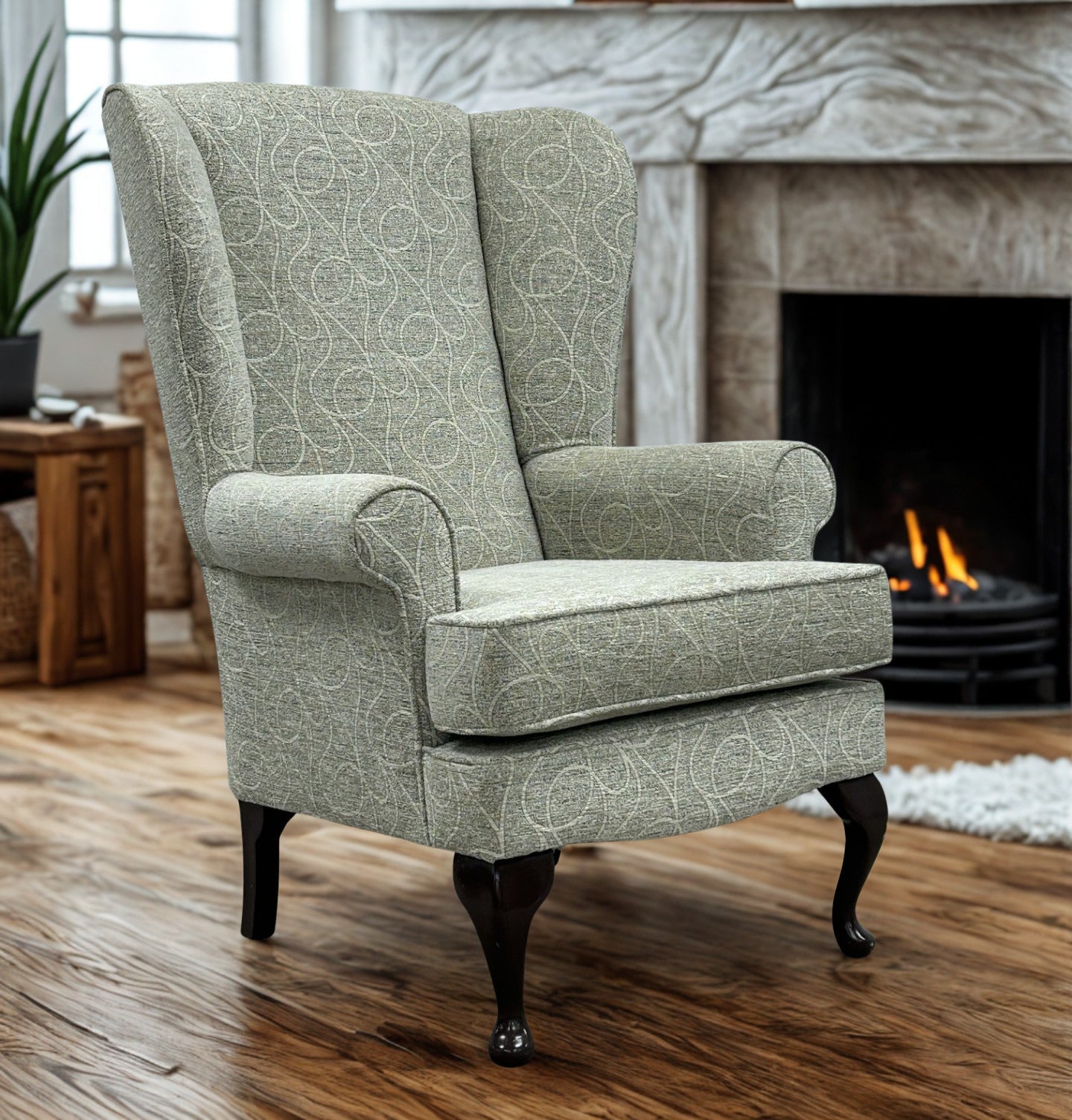 'Westminster' Wing Chair by Sherborne
