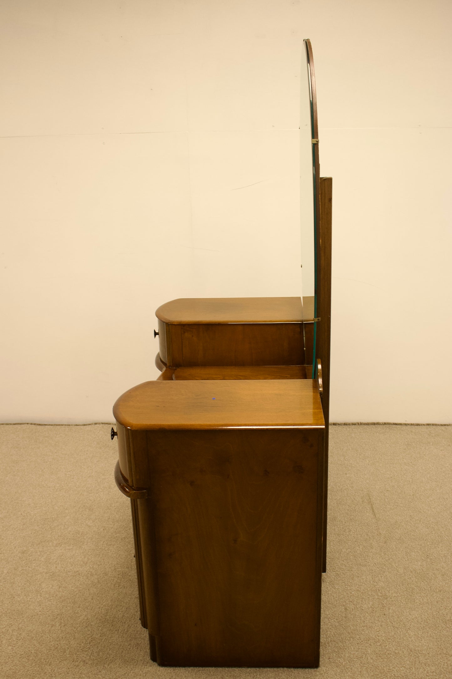 Vintage Dresser with Chest of Drawers