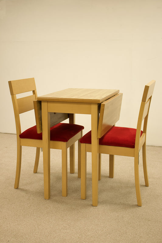 Drop Leaf Table with Chairs