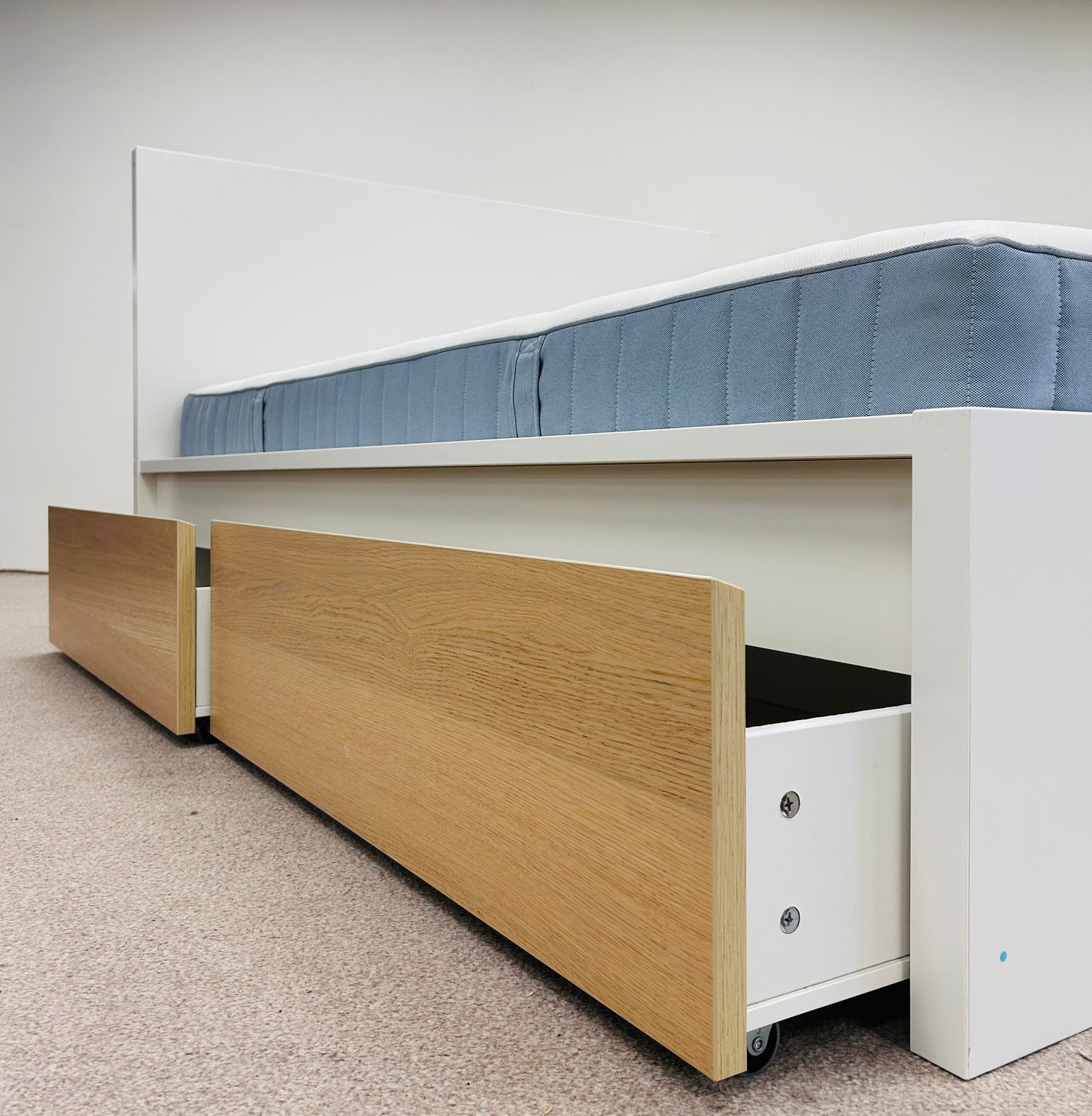 Double Bed Frame & Mattress by Ikea