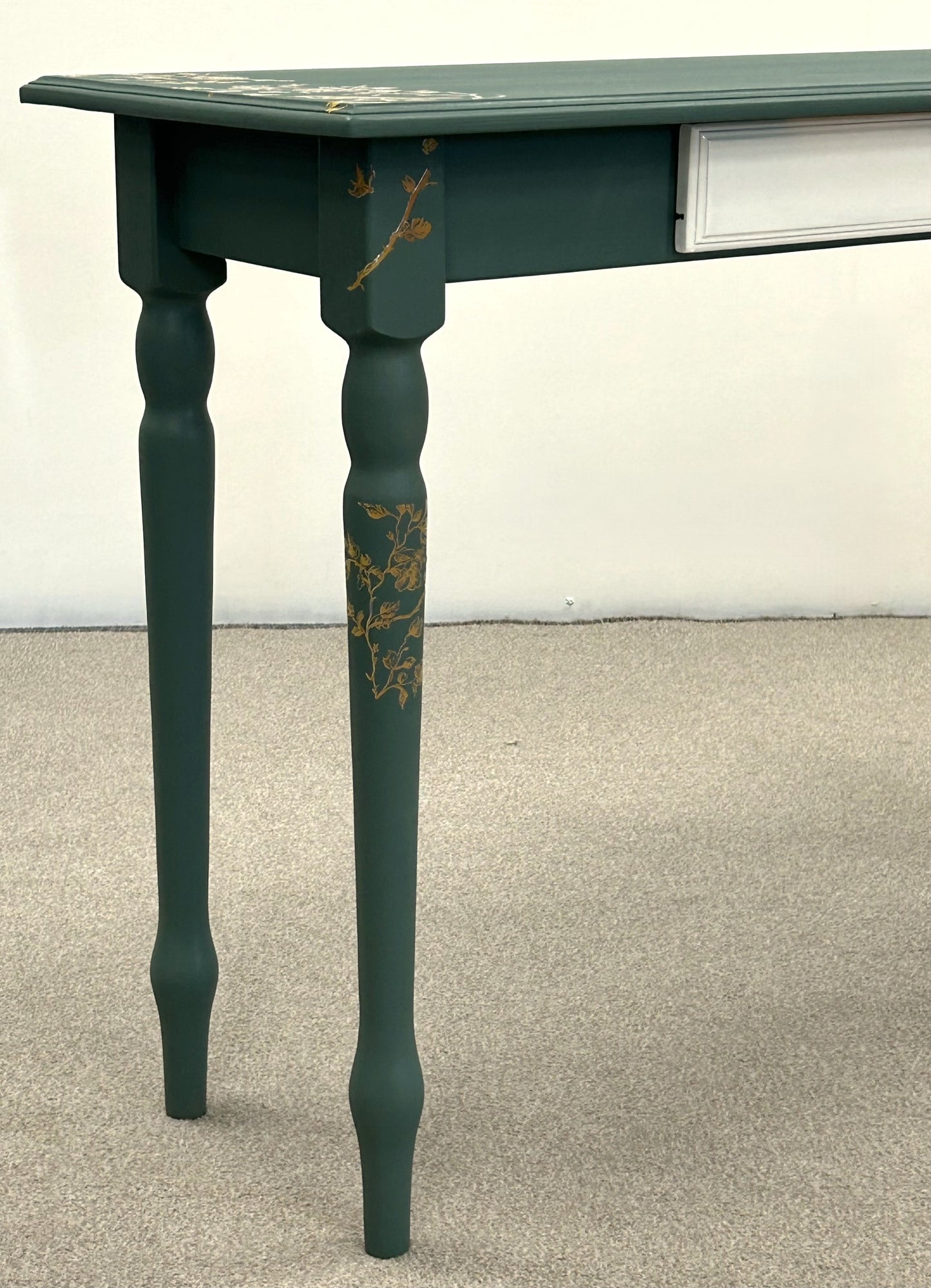 Woodland Themed Console Table by UPCYCLEinc