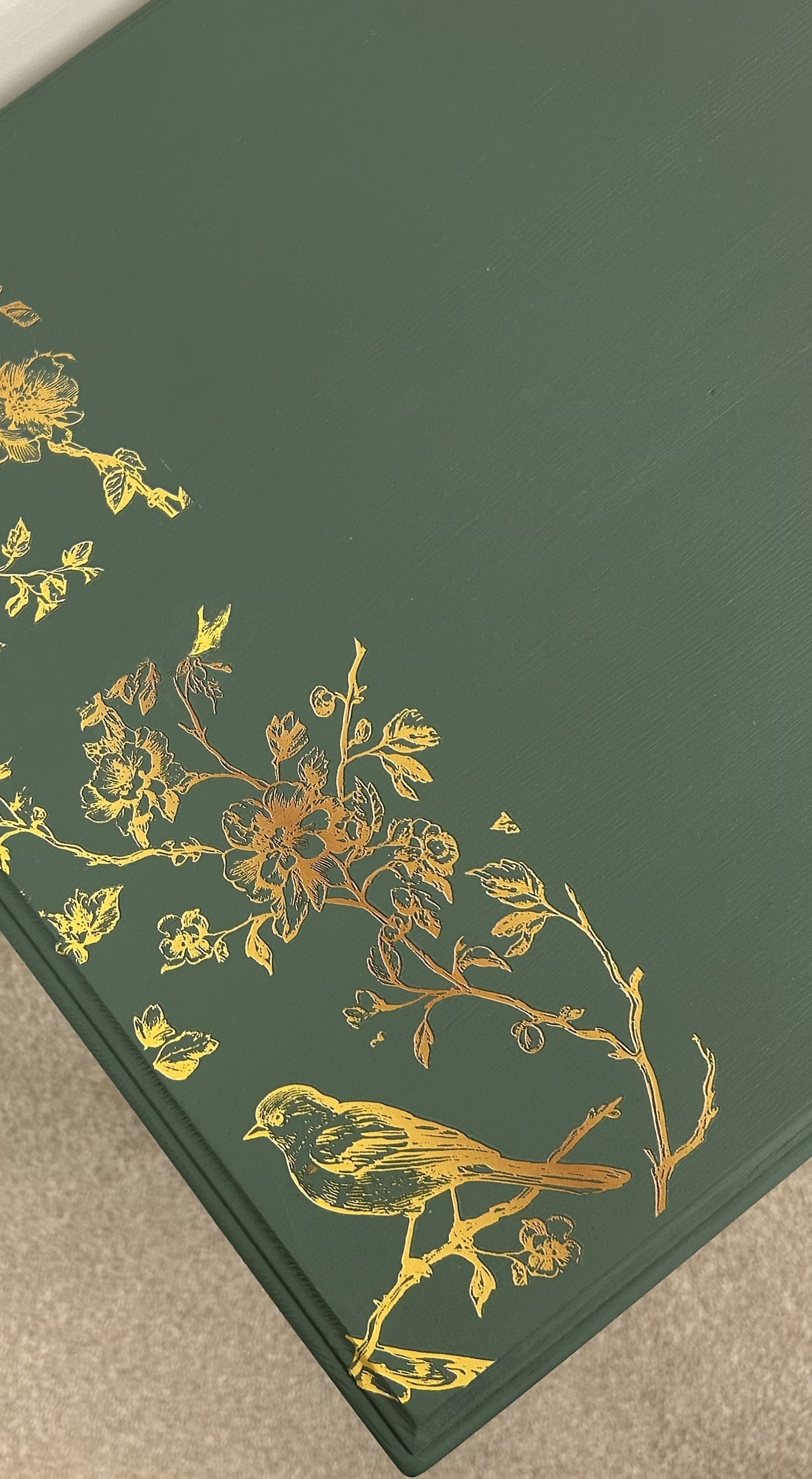 Woodland Themed Console Table by UPCYCLEinc