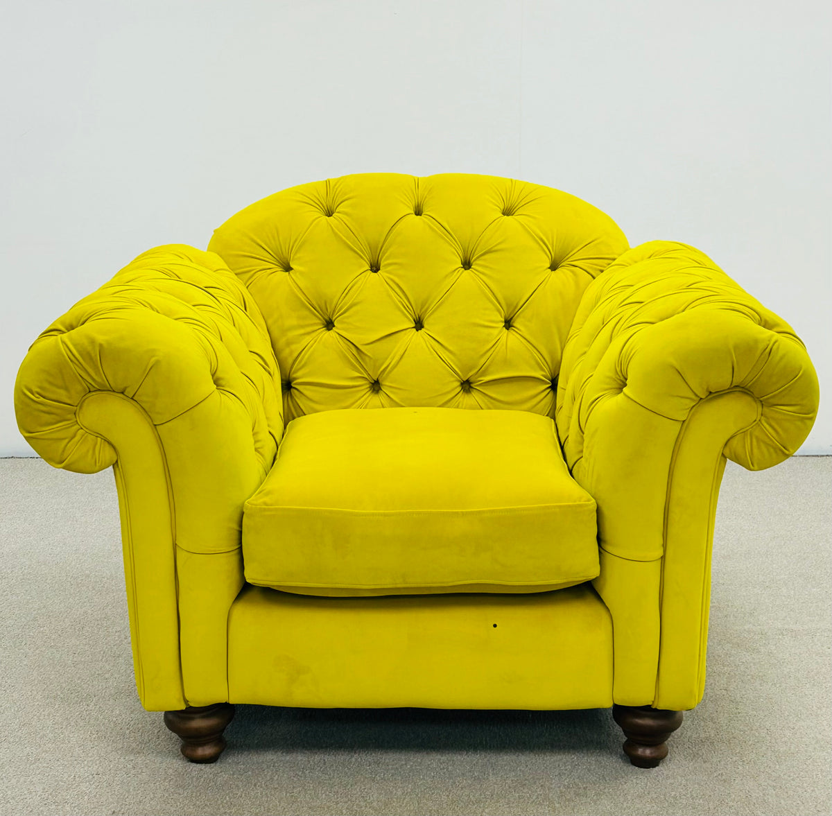 Windsor Velvet Armchair by Joules