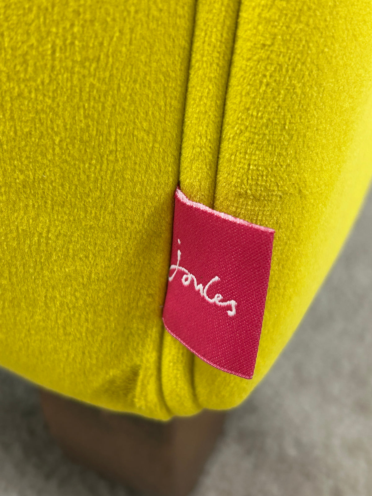 Windsor Velvet Armchair by Joules