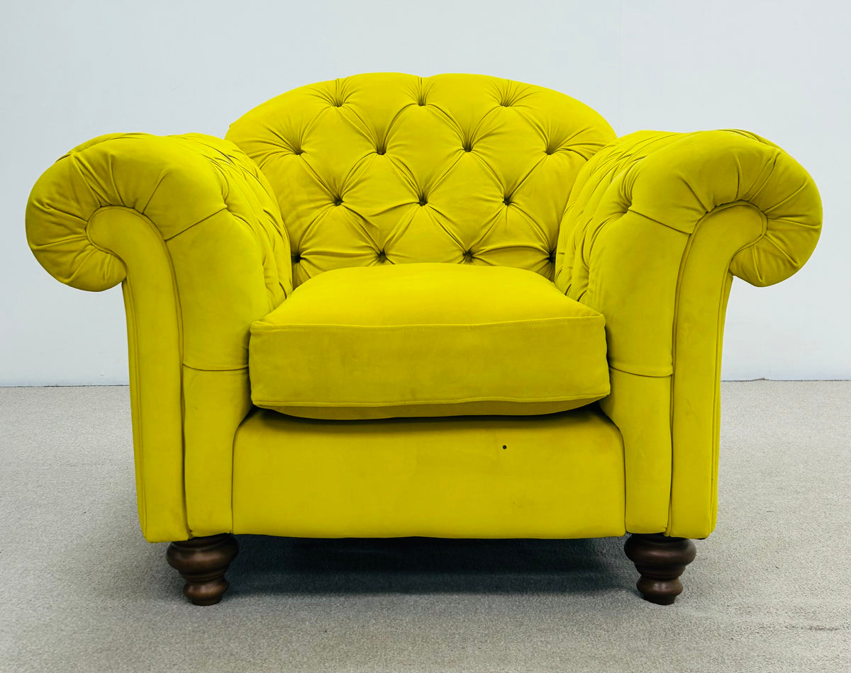 Windsor Velvet Armchair by Joules
