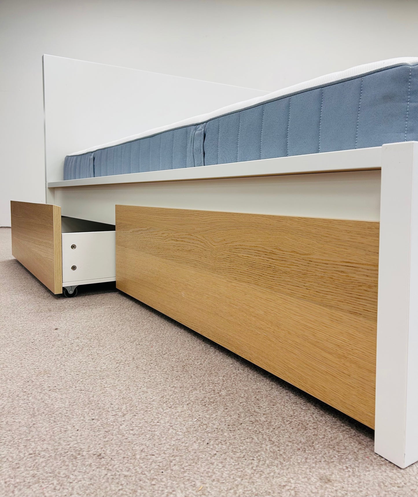 Double Bed Frame & Mattress by Ikea