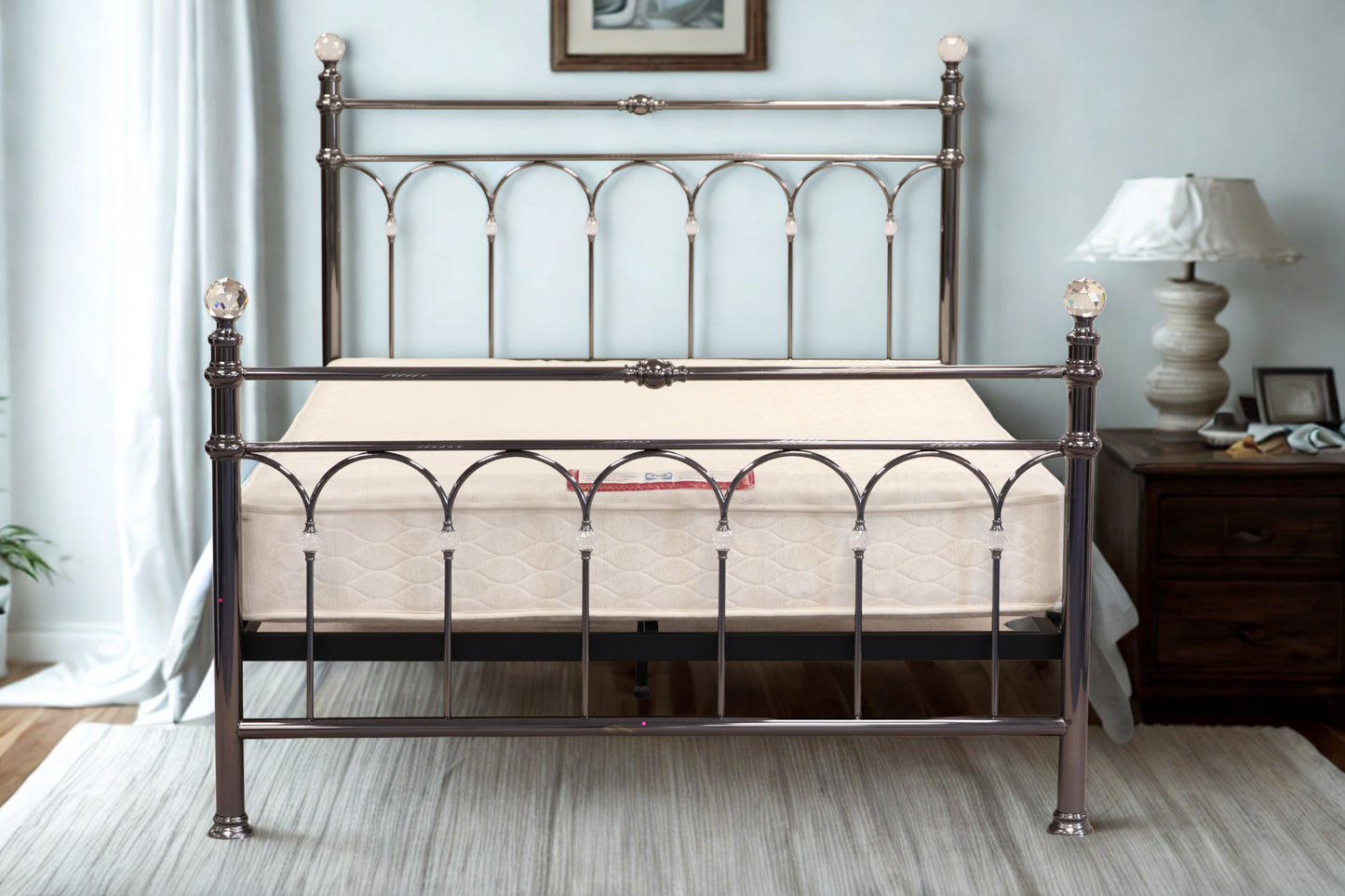 King Size Bed with Mattress