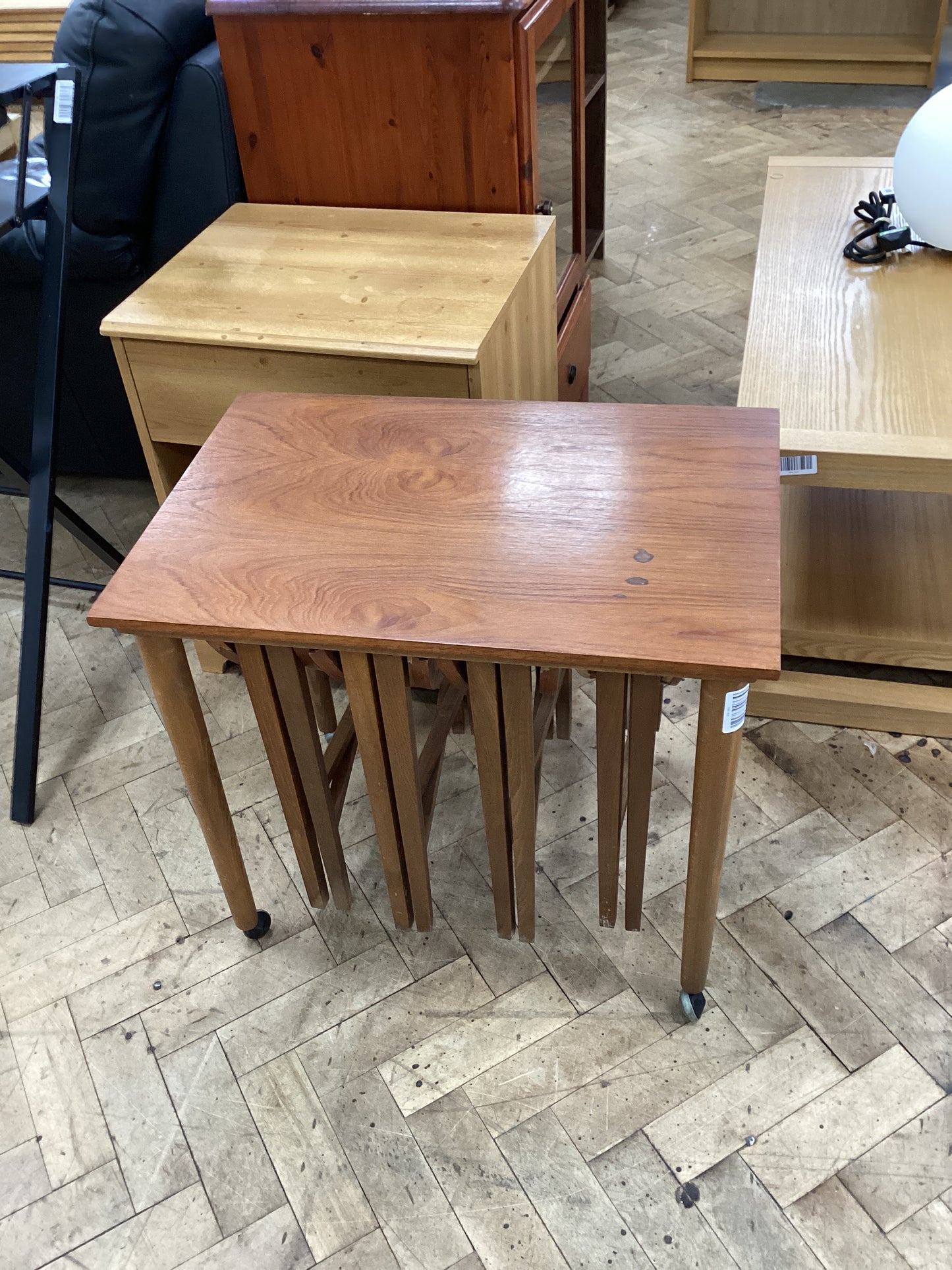Nest Of Tables - wheeled