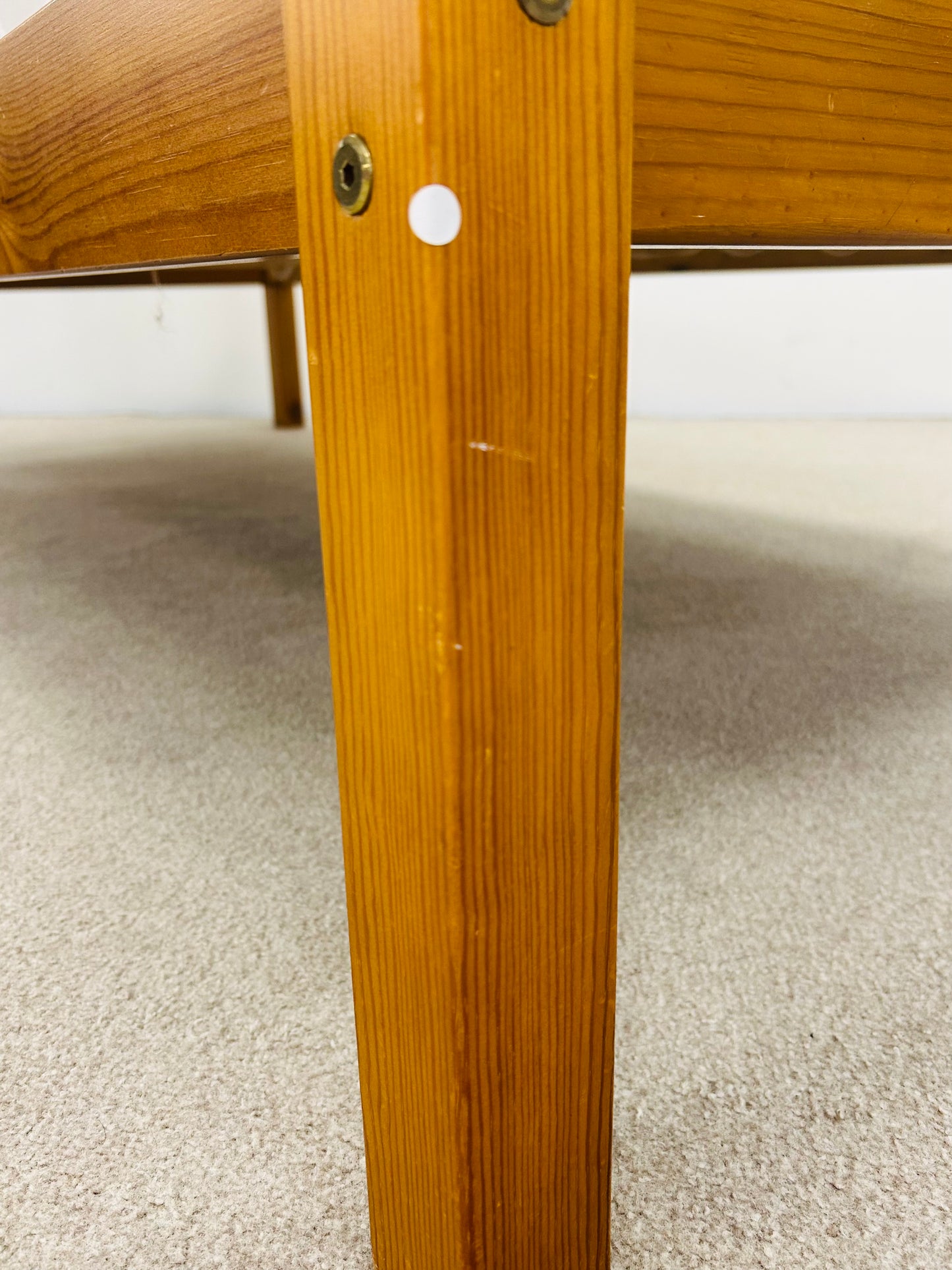 Single Pine Bed & Sanitised Mattress