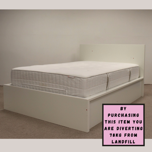 Double Bed and Mattress by Ikea