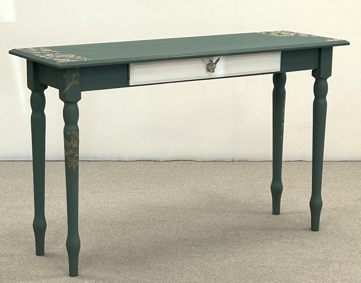 Woodland Themed Console Table by UPCYCLEinc