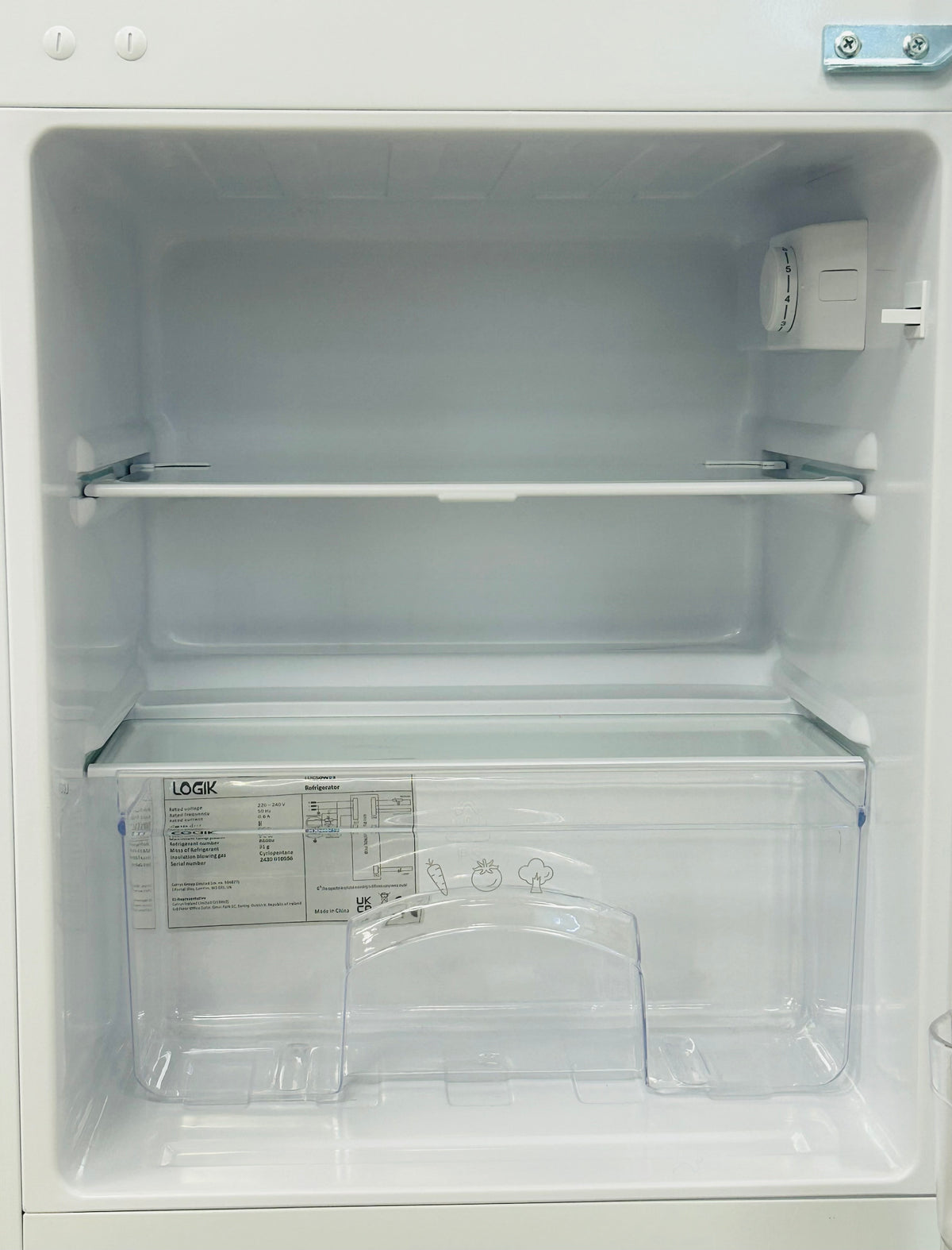 Small Fridge Freezer by Logik