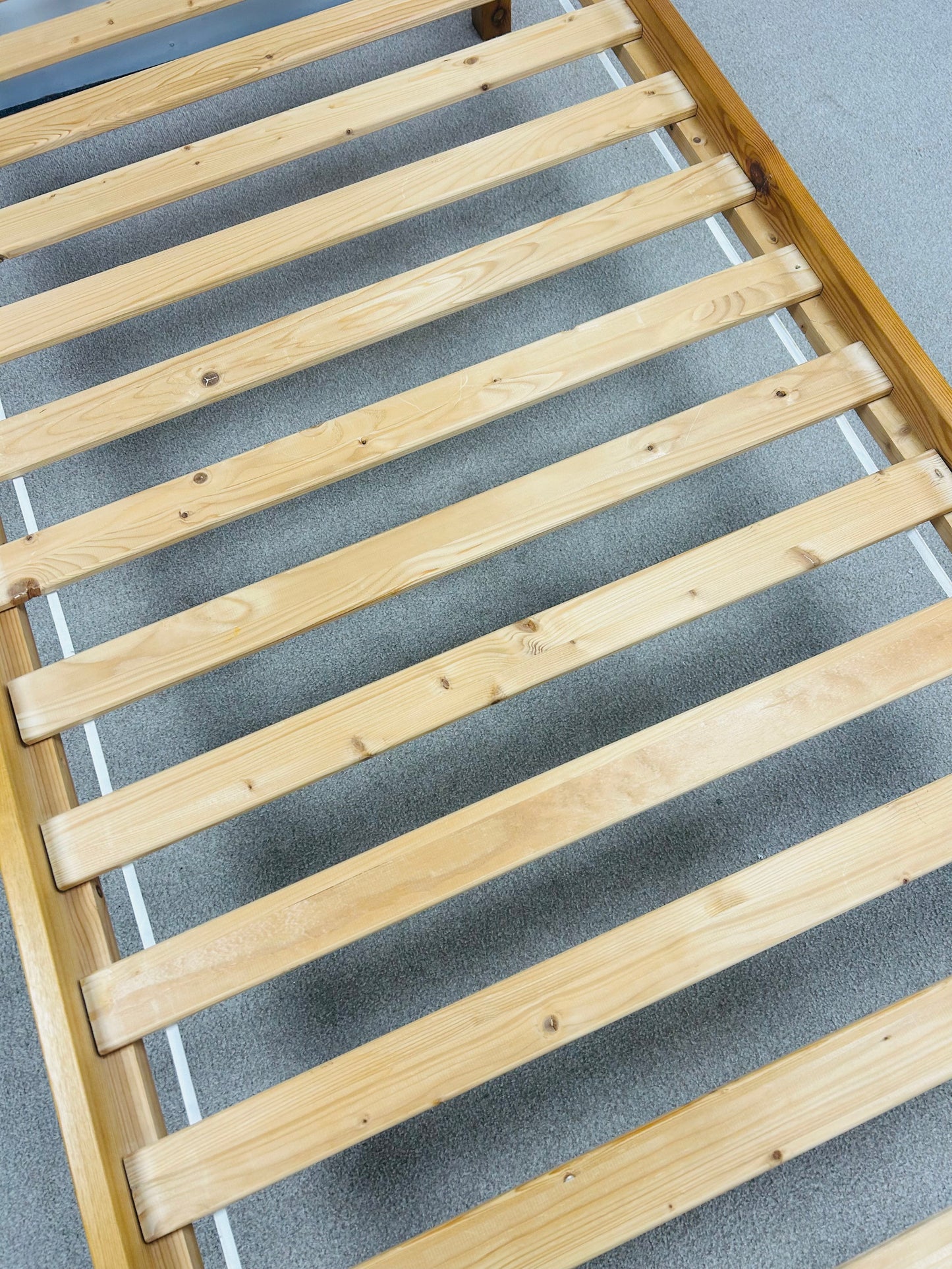 Single Pine Bed & Sanitised Mattress