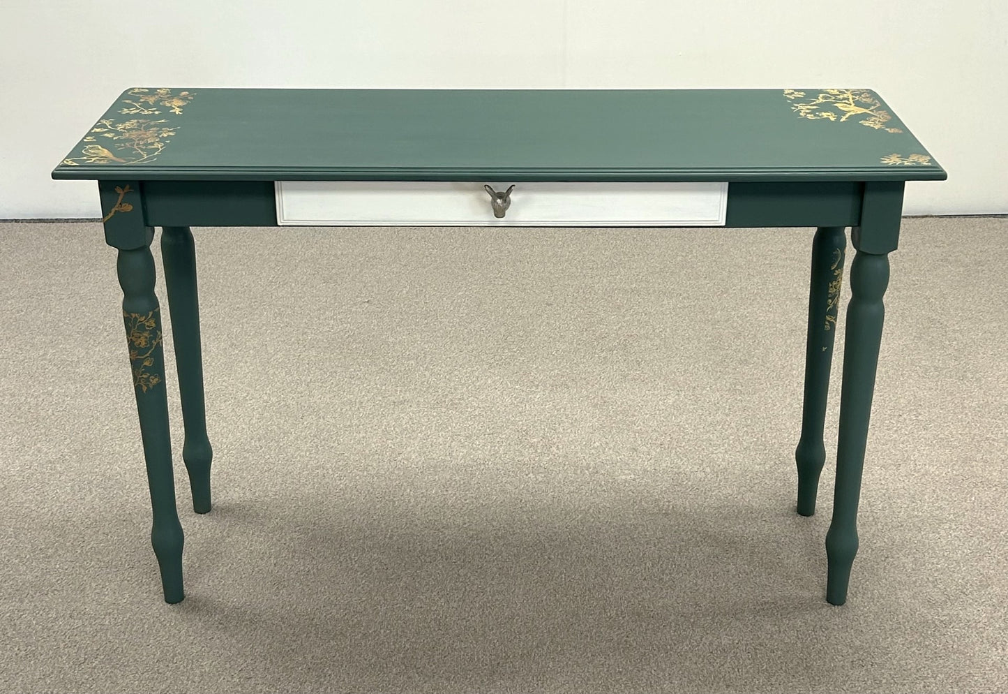 Woodland Themed Console Table by UPCYCLEinc