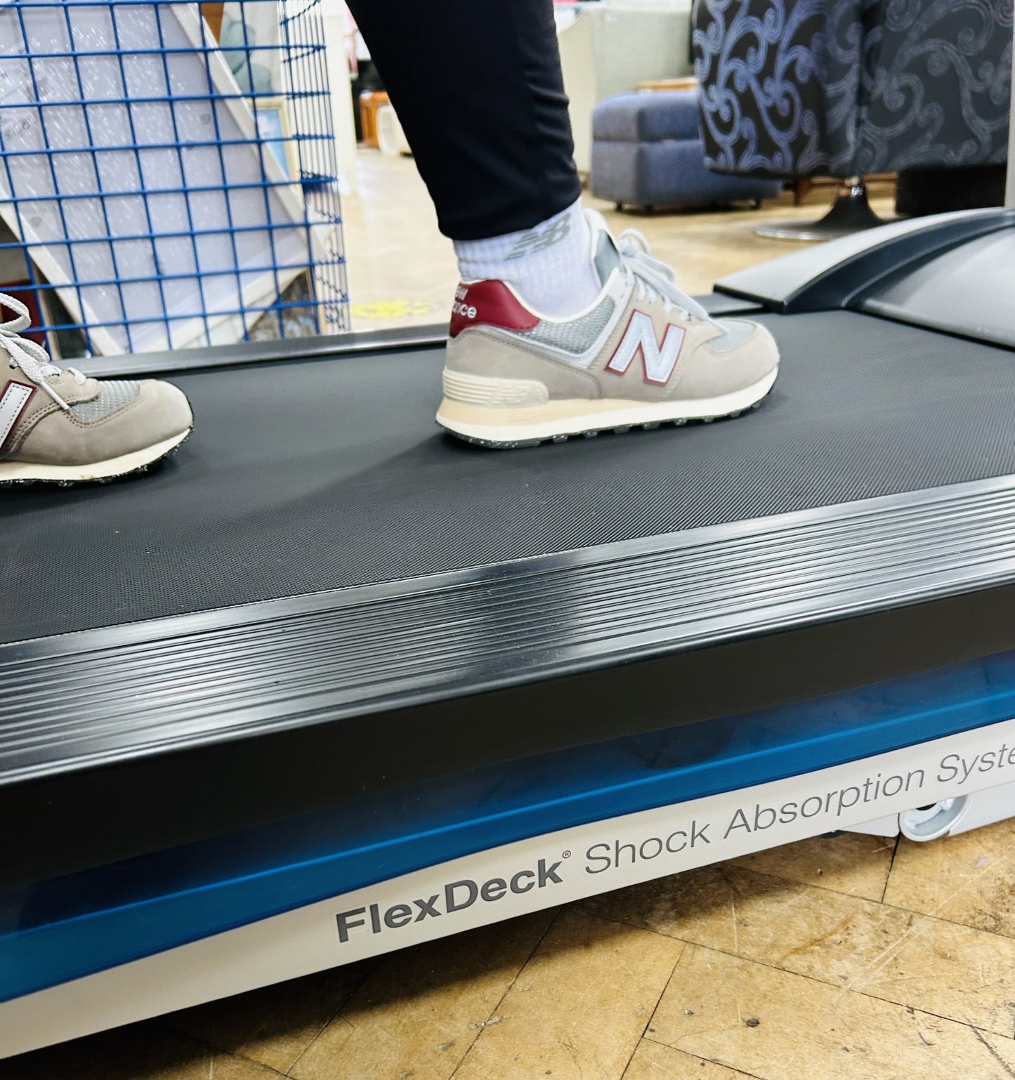 Life Fitness F1 Smart Treadmill – Foldable Home Treadmill with FlexDeck