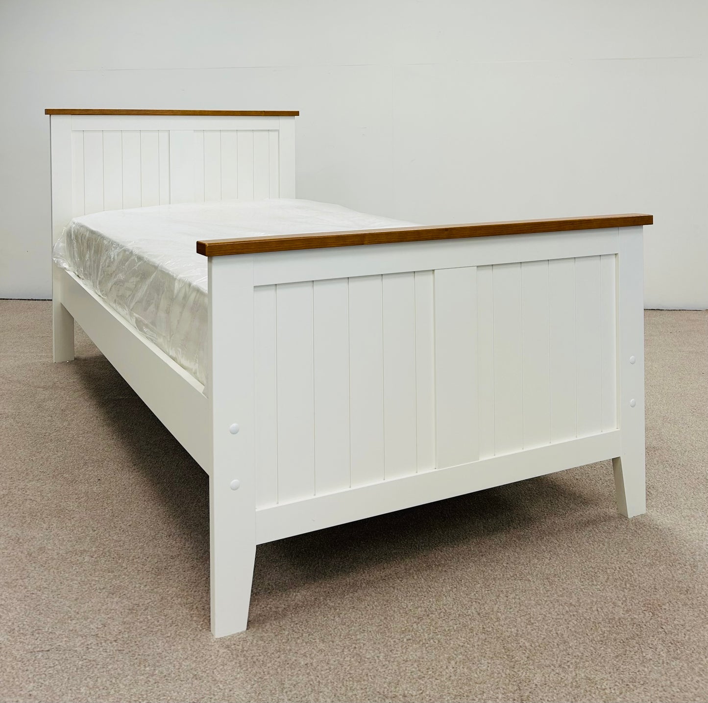 Single Bed & Sanitised Mattress by Gillies