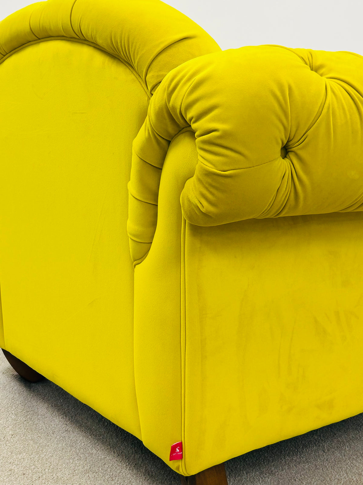 Windsor Velvet Armchair by Joules