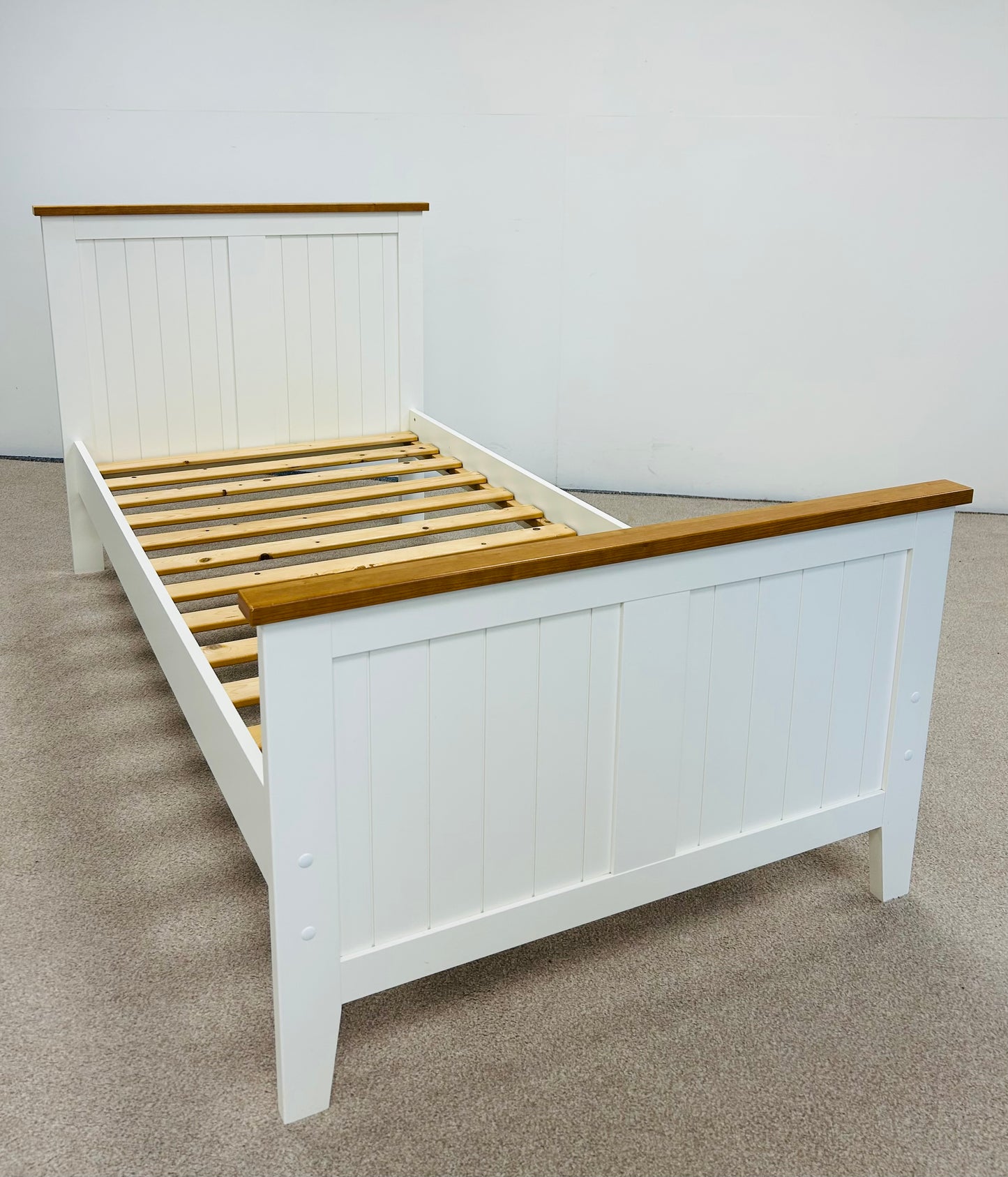 Single Bed & Sanitised Mattress by Gillies