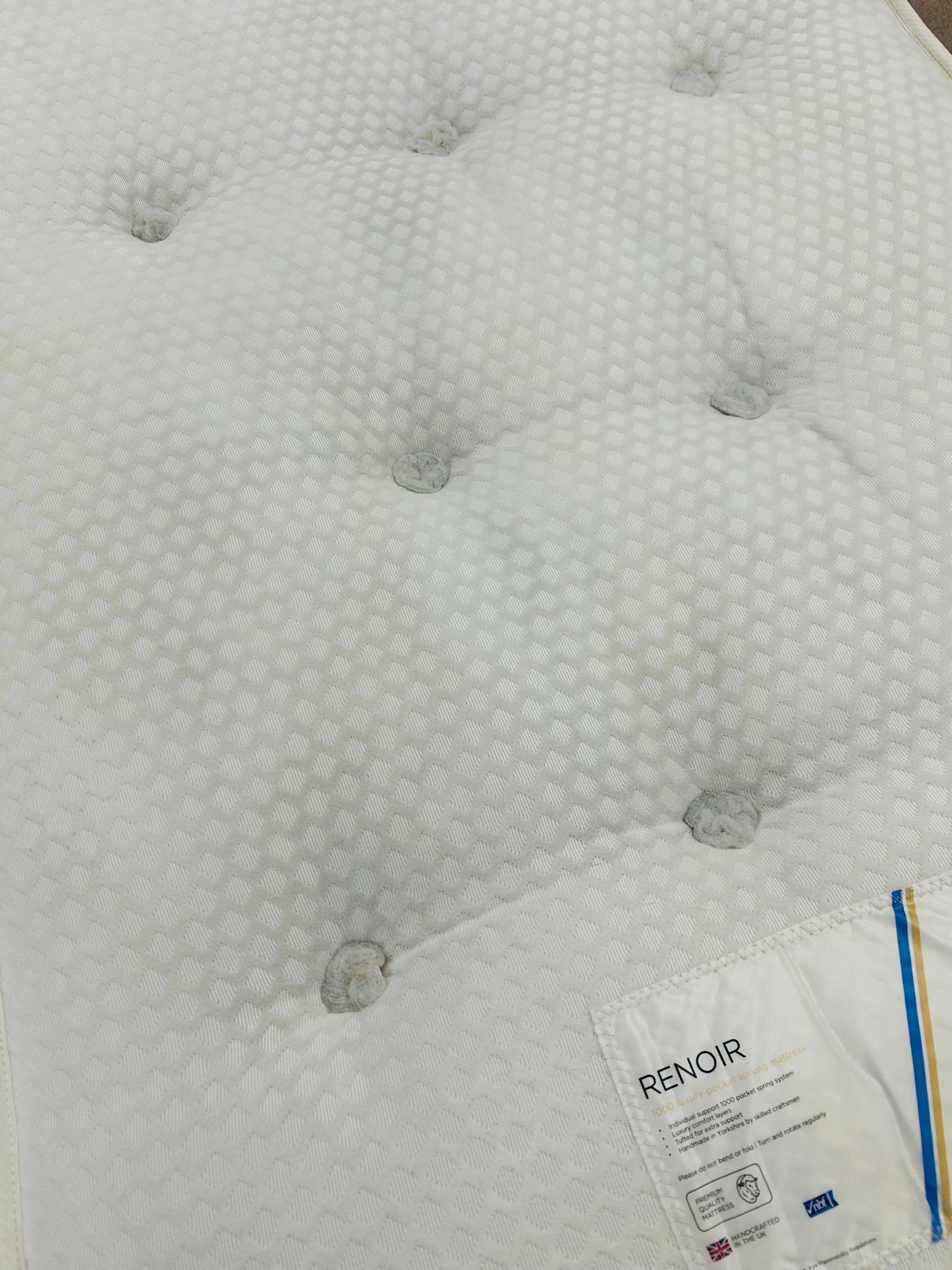 Single Bed & Sanitised Mattress by Gillies