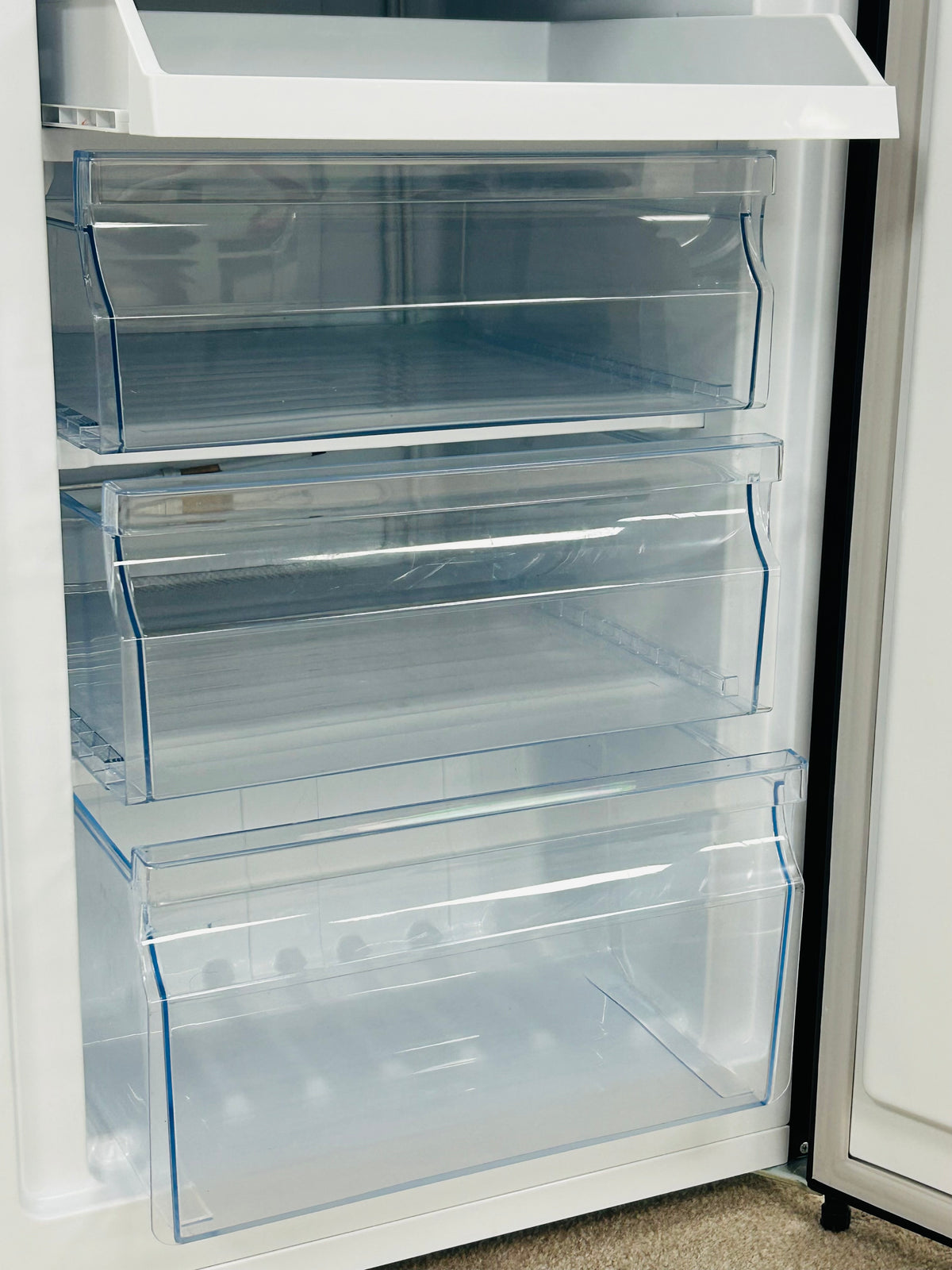 Black Fridge Freezer by Fridgemaster