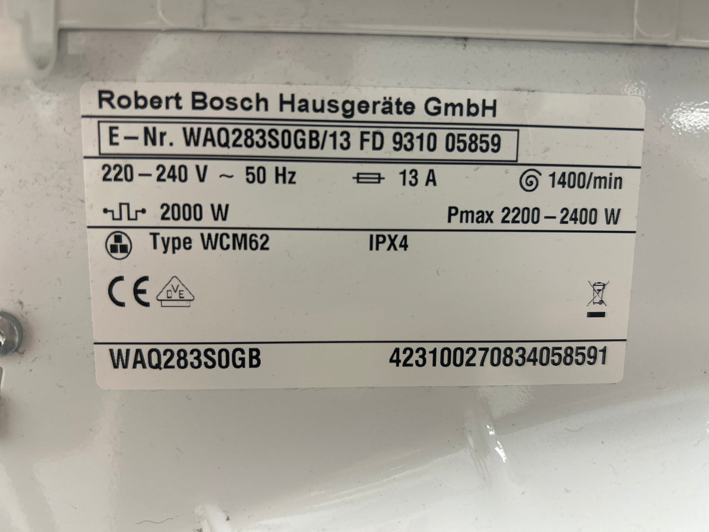 Washing Machine by Bosch