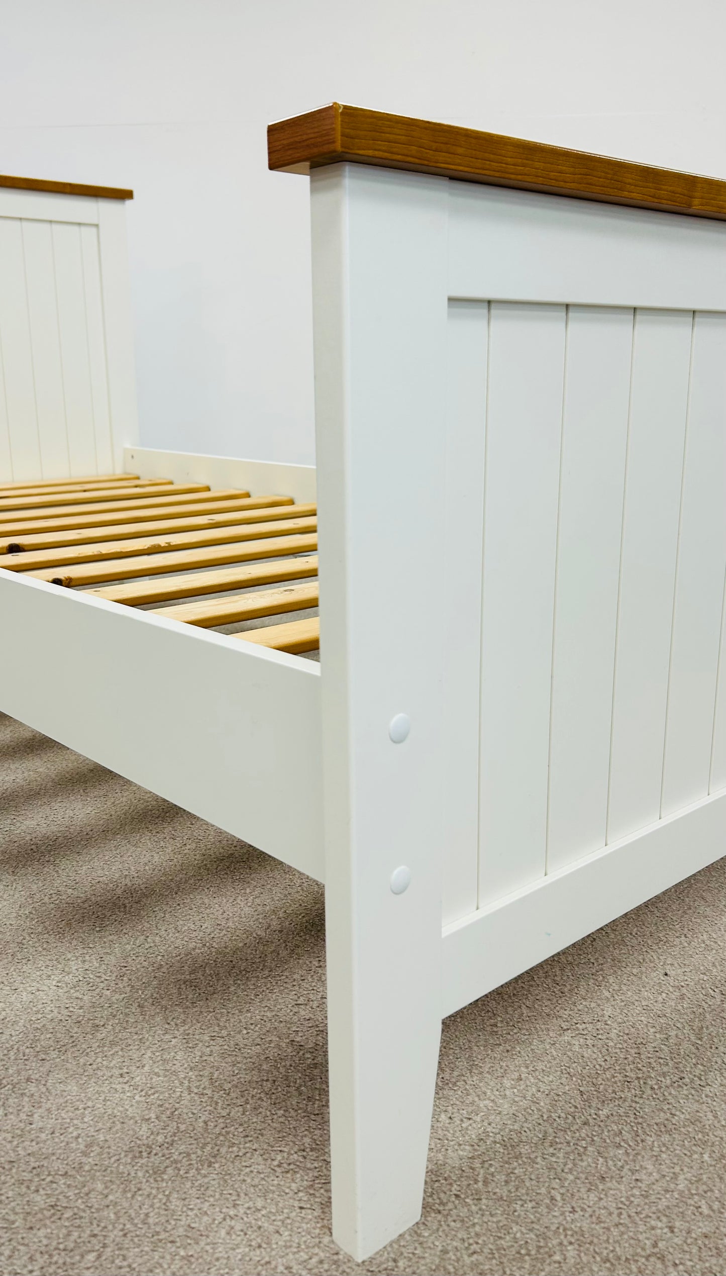Single Bed & Sanitised Mattress by Gillies