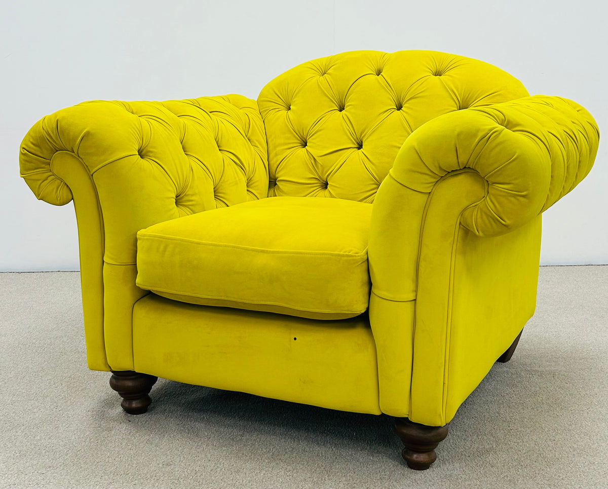 Windsor Velvet Armchair by Joules