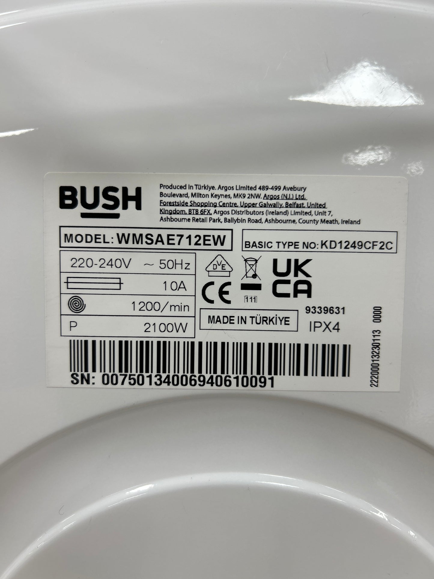 Washing Machine by Bush