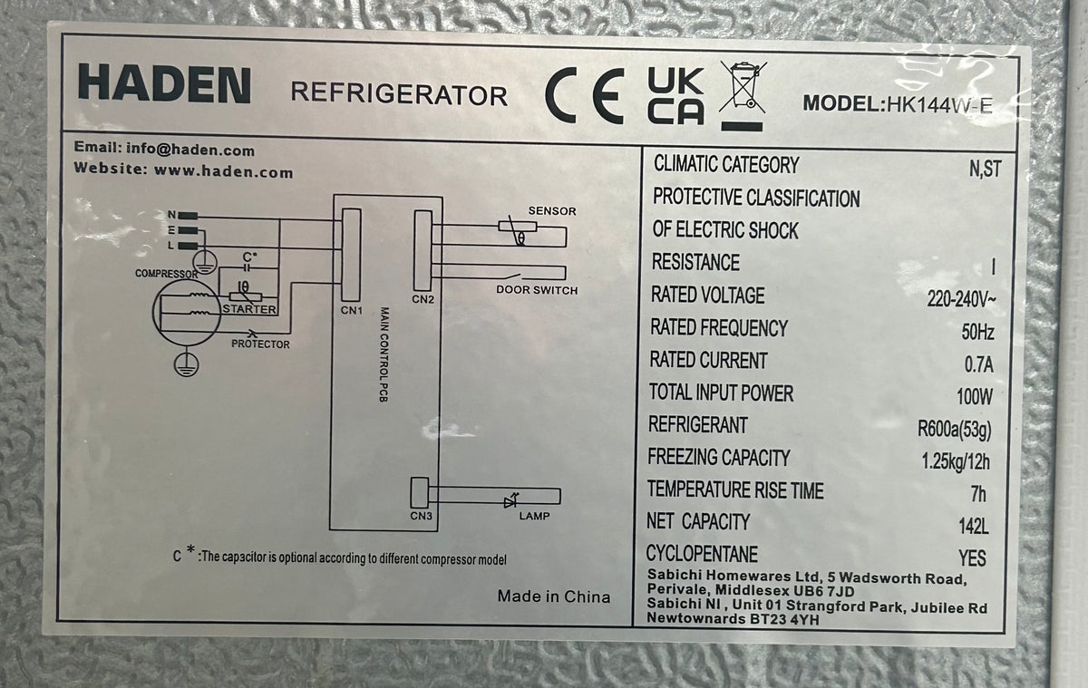 Fridge Freezer by Haden