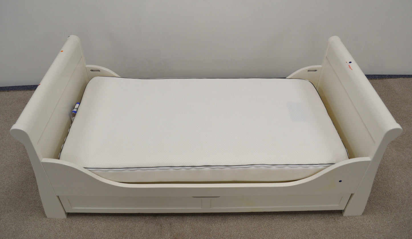 Toddler Bed and Mattress By Silver Cross