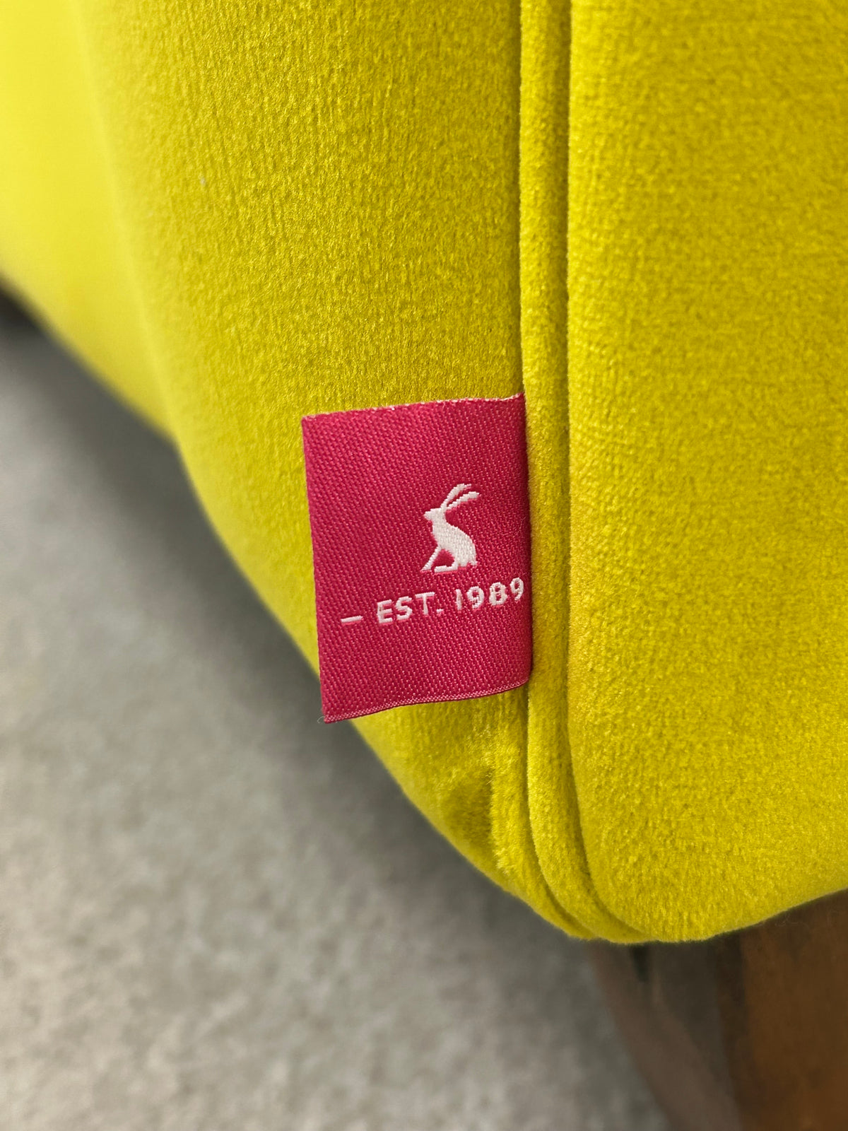 Windsor Velvet Armchair by Joules