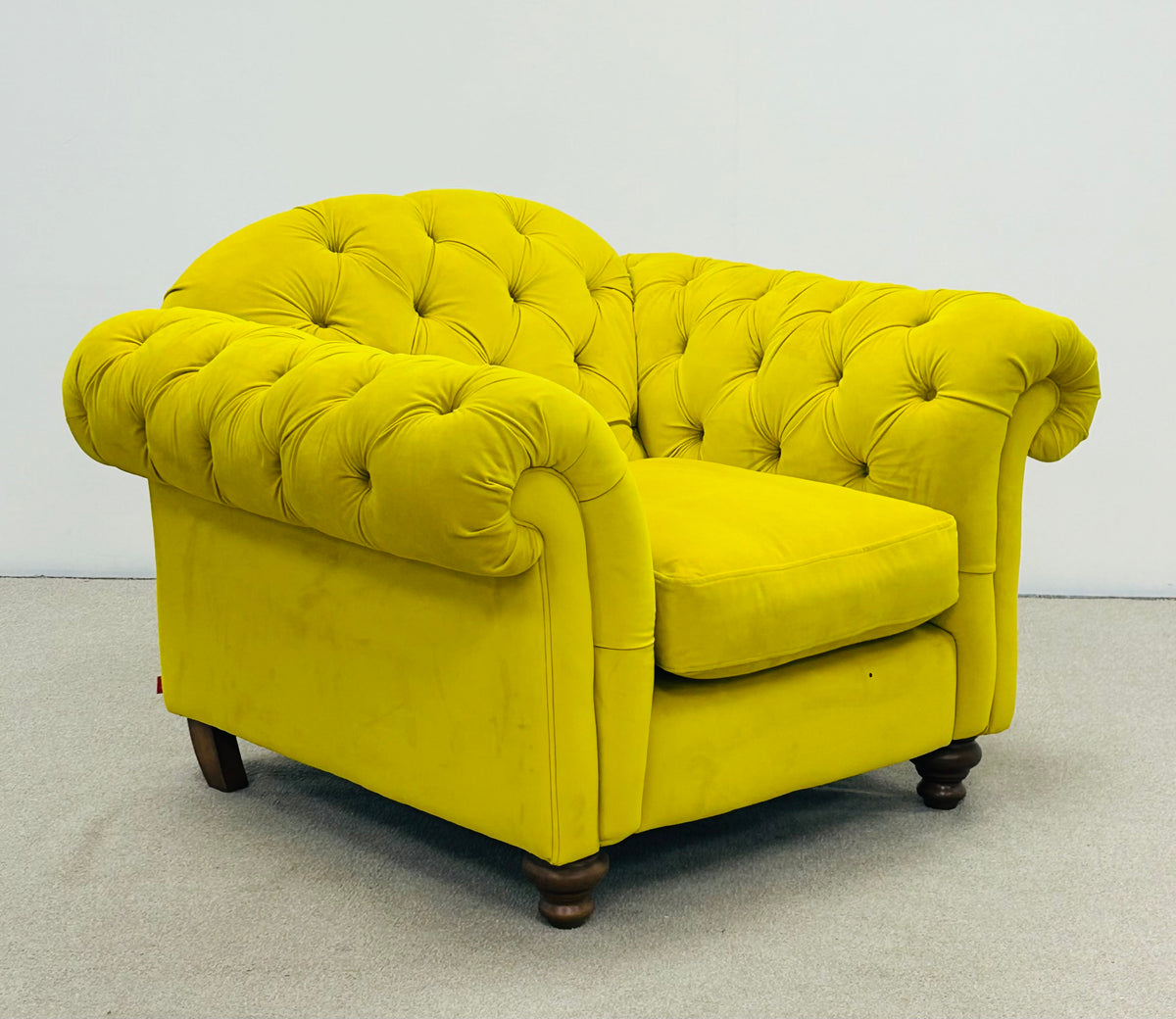 Windsor Velvet Armchair by Joules