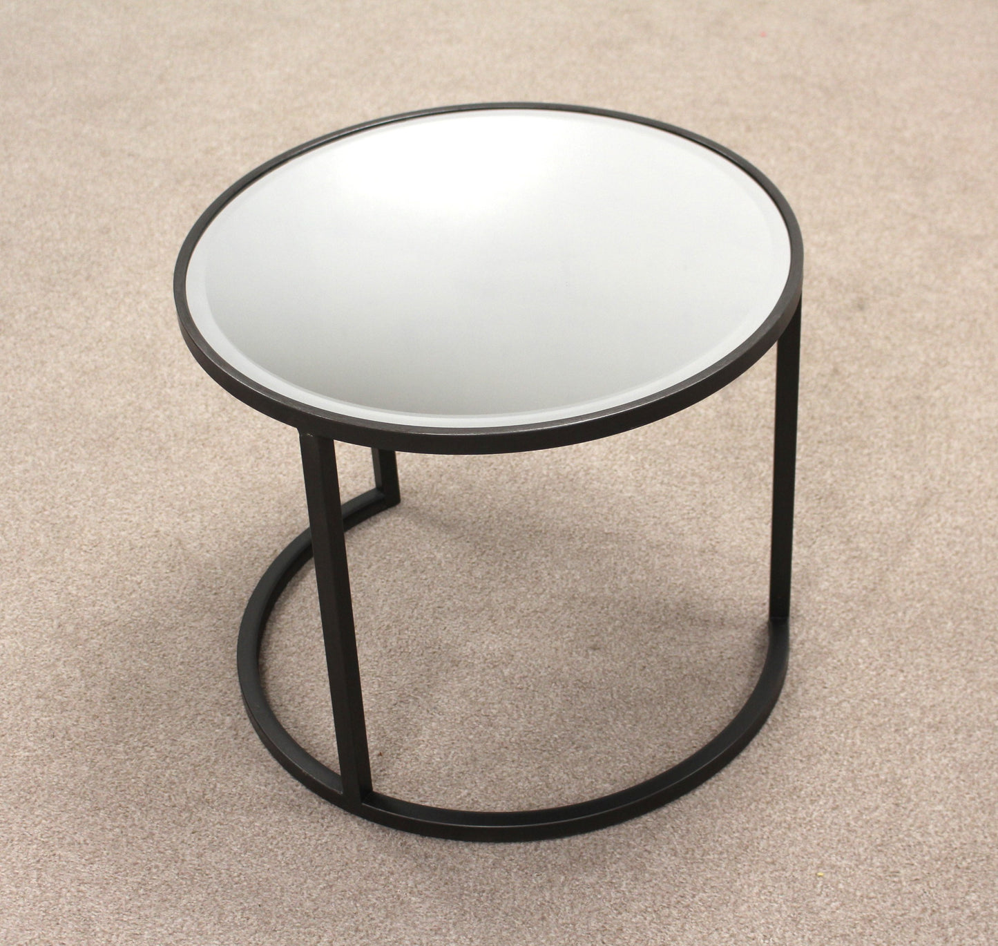 Mirrored Coffee Table Set