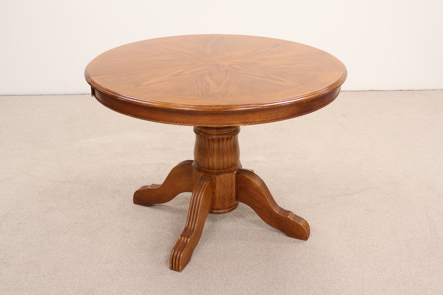 Wooden Dining Table and Four Bistro Style Chairs