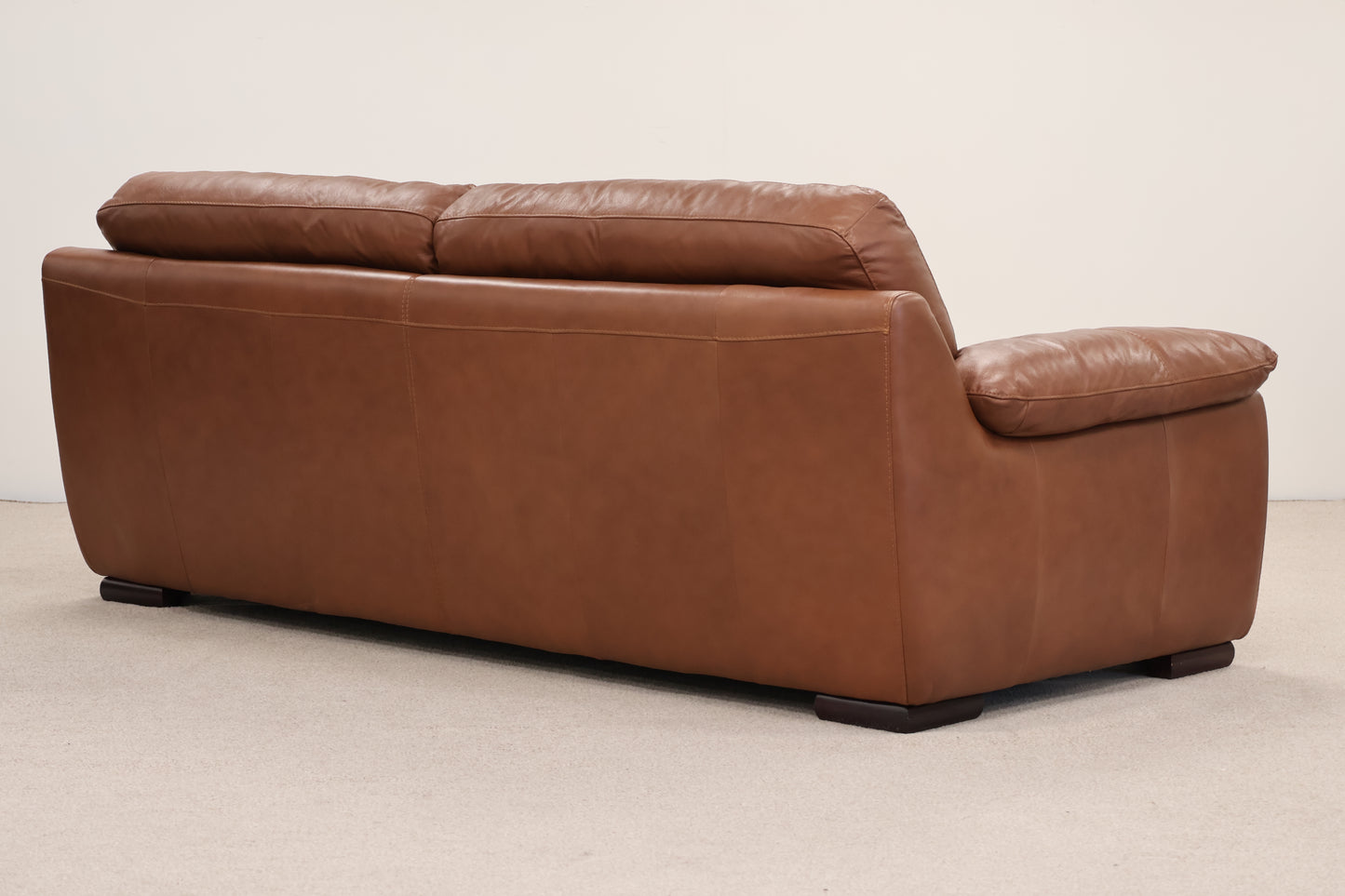 Brown Leather Sofa