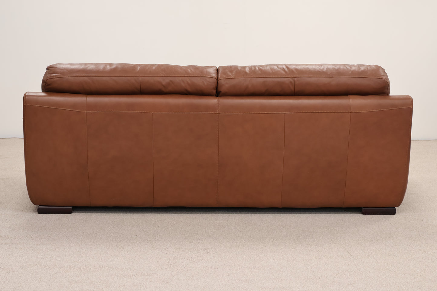 Brown Leather Sofa
