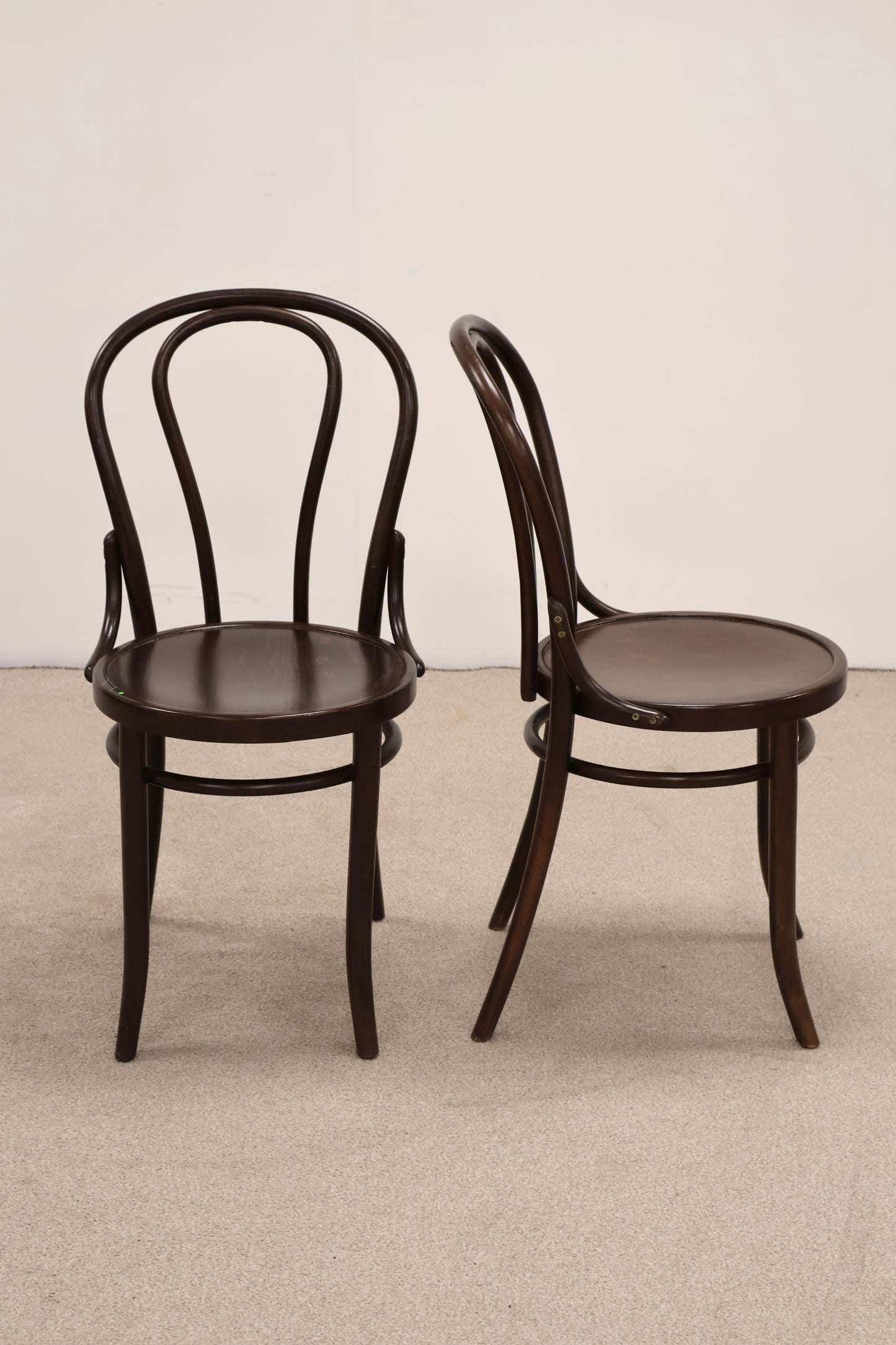 Wooden Dining Table and Four Bistro Style Chairs