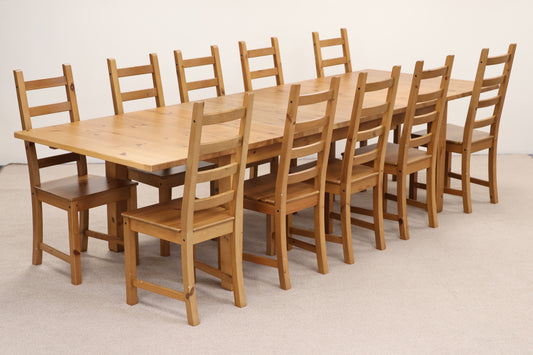 Extendable Table and Chairs by Ikea