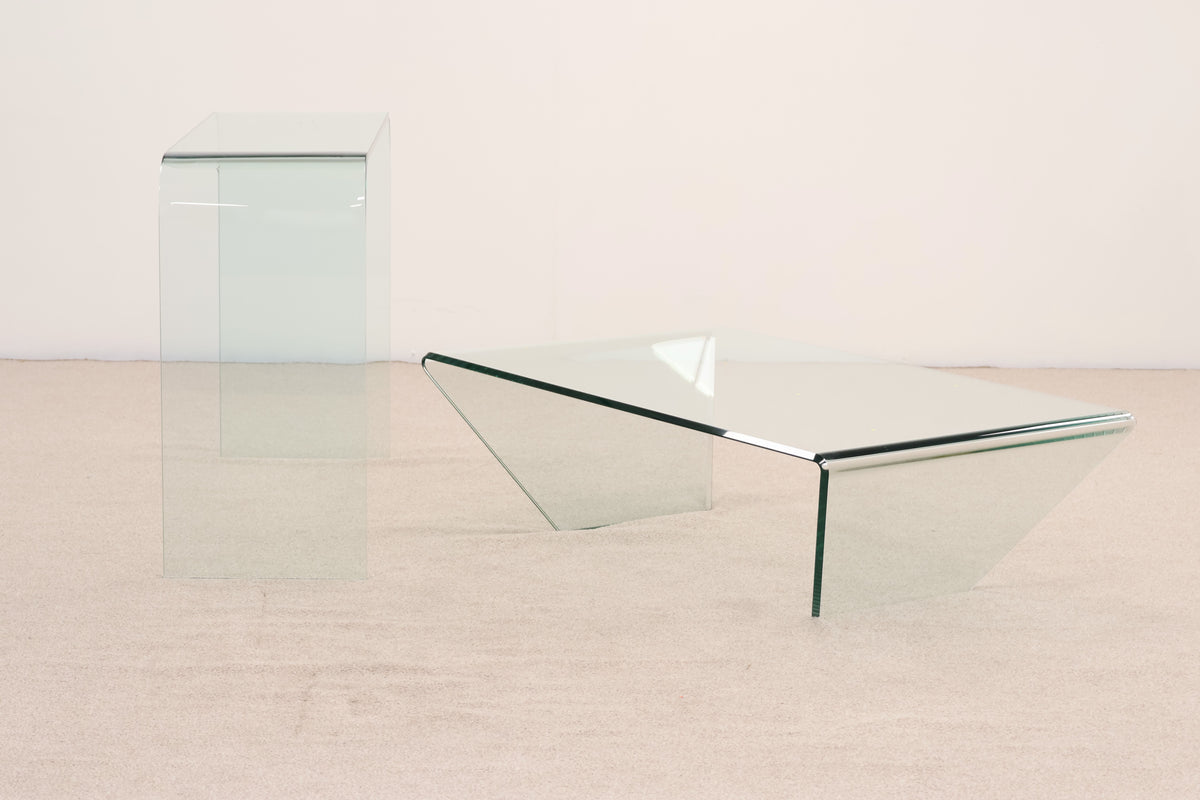 Glass and Console Table