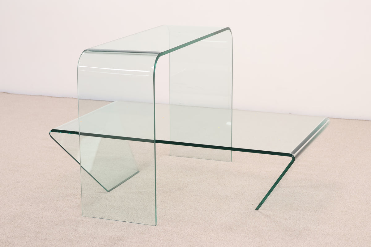 Glass and Console Table