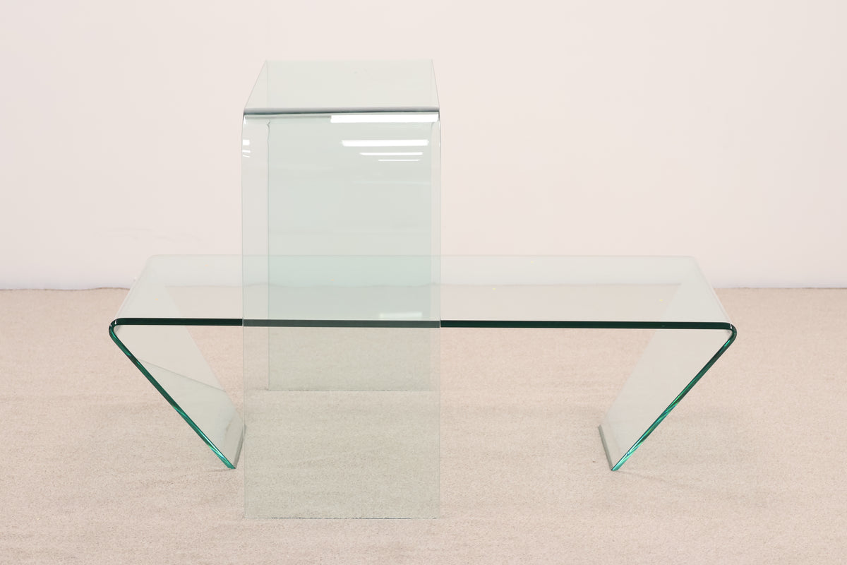 Glass and Console Table