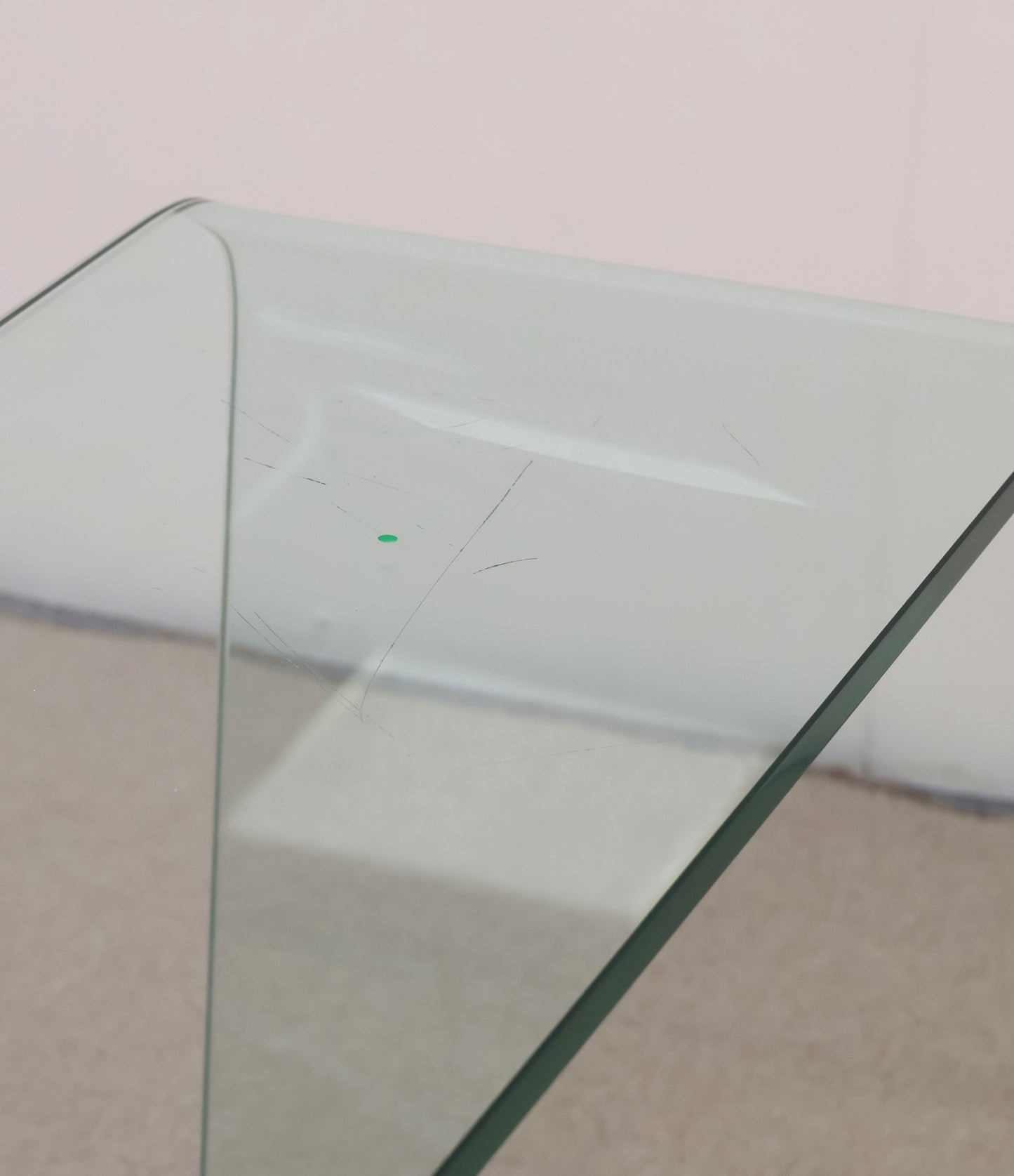 Glass and Console Table
