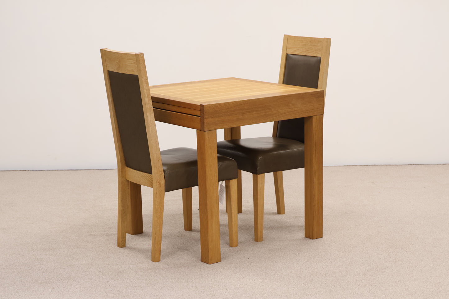Extendable Oak Table and Chairs