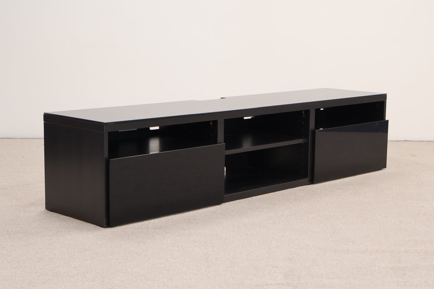 Black Gloss Tv Unit by Ikea