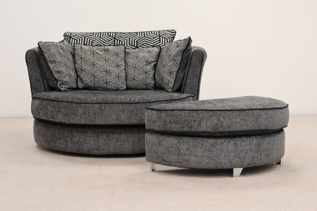 Armchair & Footstool