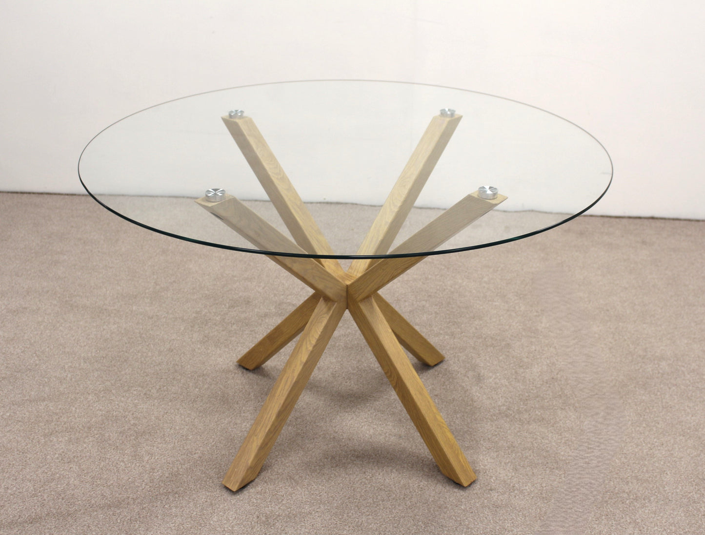 Circular Glass Table