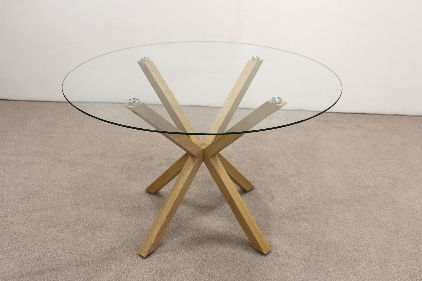 Circular Glass Table